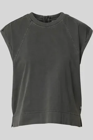 G-Star T-shirt z detalem z logo