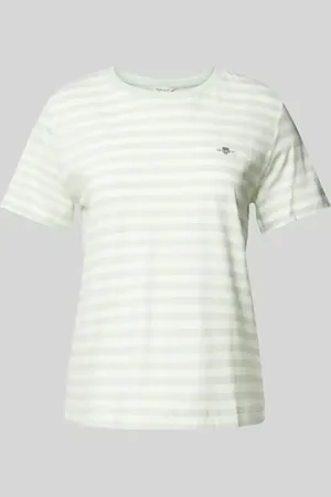GANT T-shirt z wyhaftowanym logo