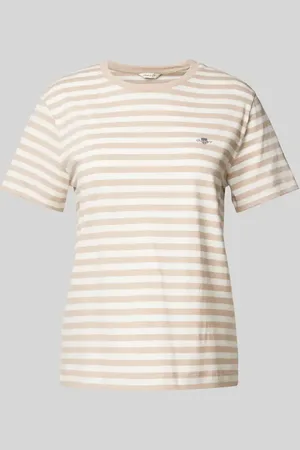GANT T-shirt z wyhaftowanym logo