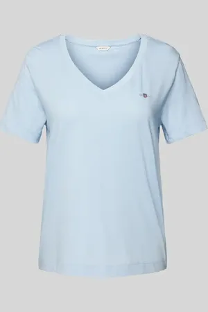 GANT T-shirt z wyhaftowanym logo