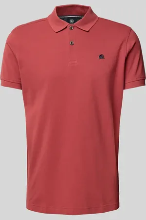 Lerros Koszulka polo z wyhaftowanym logo