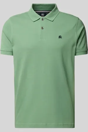 Lerros Koszulka polo z wyhaftowanym logo