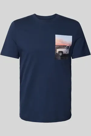 QS by s.Oliver T-shirt o kroju regular fit z czystej bawełny