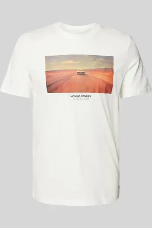 QS by s.Oliver T-shirt o kroju regular fit z czystej bawełny