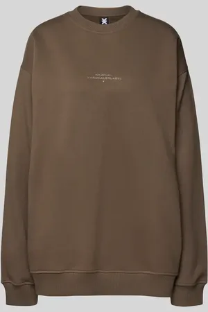Karo Kauer Bluza o kroju oversized z nadrukiem z logo