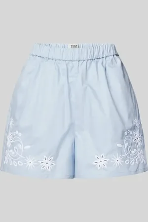 Scotch&Soda Szorty o kroju relaxed fit z haftem angielskim