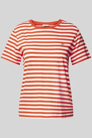 GANT T-shirt z wyhaftowanym logo