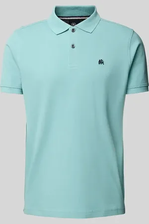 Lerros Koszulka polo z wyhaftowanym logo