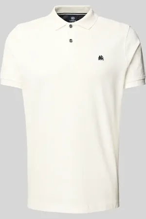 Lerros Koszulka polo z wyhaftowanym logo