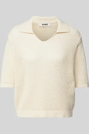ECOALF Sweter z dzianiny z rękawem o dł. 1/2 model ‘ARGANALF’