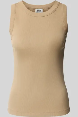 Drykorn Top z efektem prążkowania model ‘OLINA’