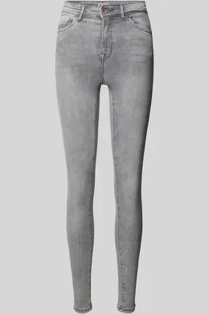 ONLY Jeansy o kroju skinny fit z efektem znoszenia model ‘POWER’