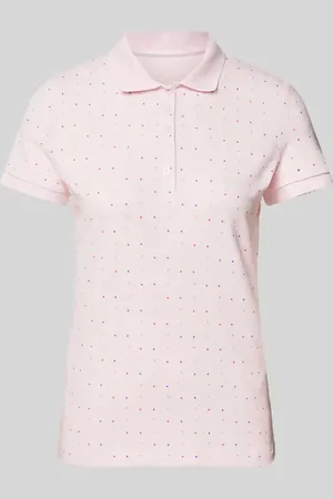 Christian Berg Koszulka polo o kroju regular fit z fakturowanym wzorem