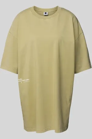 Karo Kauer T-shirt o kroju oversized z nadrukiem z logo