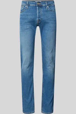 JACK & JONES Jeansy w dekatyzowanym stylu o kroju slim fit z niskim stanem