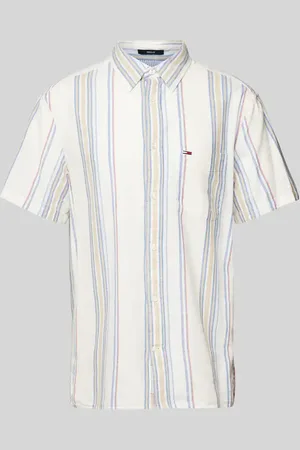 Tommy Hilfiger Koszula casualowa o kroju regular fit z czystej bawełny