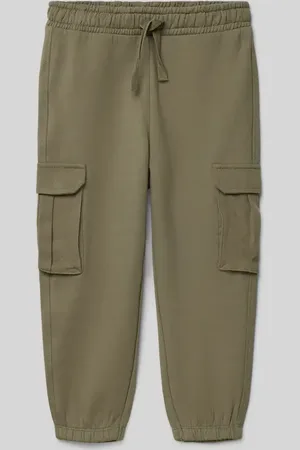 NAME IT Spodnie dresowe o kroju regular fit z kieszeniami cargo model ‘NEIL’
