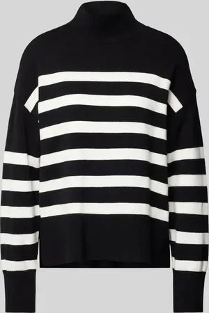 ONLY Sweter z dzianiny o luźnym kroju ze stójką model ‘BARIA’