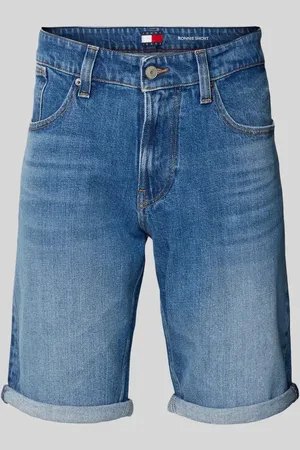 Tommy Hilfiger Szorty jeansowe o kroju regular fit z mieszanki bawełny model ‘RONNIE’