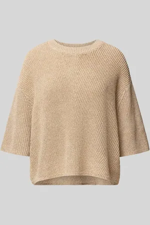 Opus Sweter z dzianiny o kroju oversized z okrągłym dekoltem model ‘Paudie’