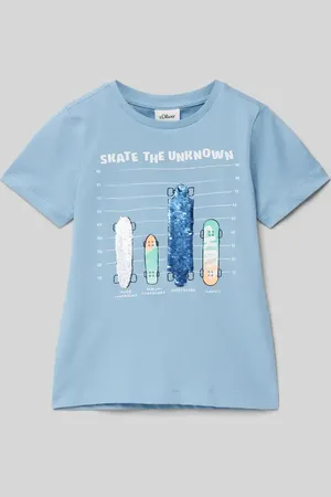 QS by s.Oliver T-shirt o kroju regular fit z czystej bawełny