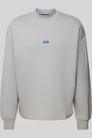 Hugo Blue Bluza z naszywką z logo model ‘Nedro’
