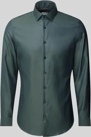 Jake*s Koszula biznesowa o kroju super slim fit o jakości premium
