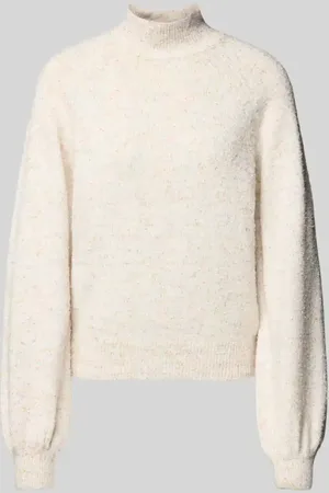 Moves Sweter z dzianiny ze stójką model ‘Casinna’