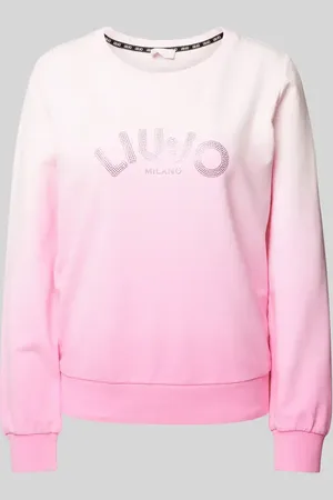 Liu Jo Bluza z obszyciem kamieniami stras