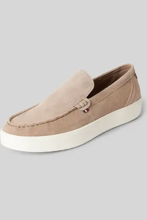 Tommy Hilfiger Mokasyny z welurowej skóry bydlęcej