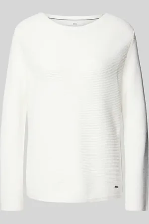 Brax Sweter z dzianiny z fakturowanym wzorem model ‘Lesley’