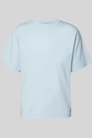 Tiger of Sweden T-shirt z prążkowanym, okrągłym dekoltem model ‘LOGRA’