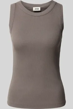 Drykorn Top z efektem prążkowania model ‘OLINA’