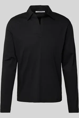 Tiger of Sweden T-shirt z prążkowanym, okrągłym dekoltem model ‘TRUANE’