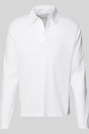Tiger of Sweden T-shirt z prążkowanym, okrągłym dekoltem model ‘TRUANE’