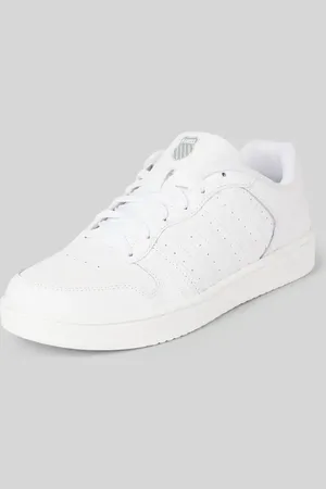 K-Swiss Sneakersy skórzane z nadrukiem z logo model ‘Court Palisades’
