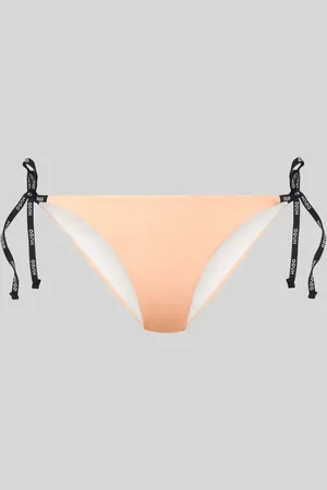 HUGO BOSS Figi bikini wiązane z detalami z logo