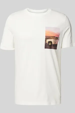 QS by s.Oliver T-shirt o kroju regular fit z czystej bawełny