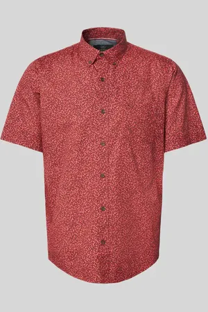 Lerros Koszula casualowa o kroju regular fit z wyhaftowanym logo