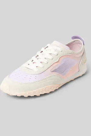 HOFF Sneakersy skórzane z nadrukiem z logo model ‘SWALLOW’