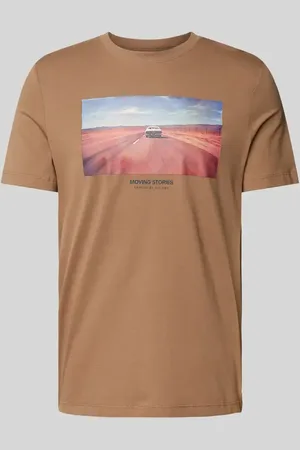 QS by s.Oliver T-shirt o kroju regular fit z czystej bawełny