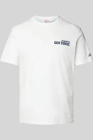 MC2 SAINT BARTH T-shirt z okrągłym dekoltem model ‘TASTE GIN TONIC’