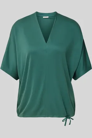 TOM TAILOR T-shirt o kroju relaxed fit z rękawami nietoperzami