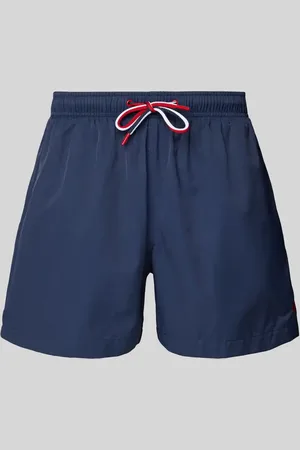 McNeal Spodenki kąpielowe o kroju relaxed fit z wyhaftowanym logo