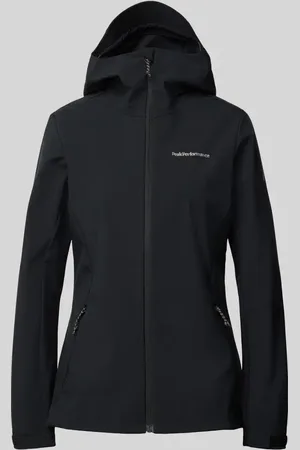 Peak Performance Kurtka softshell z wyhaftowanym logo model ‘Explore’