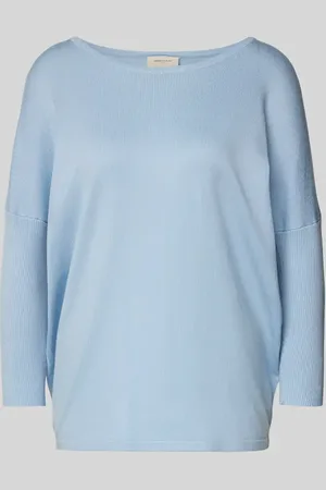 Freequent Sweter z dzianiny z rękawem o dł. 3/4 model ‘JONE’