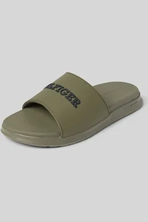 Tommy Hilfiger Klapki z wytłoczonym logo