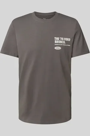QS by s.Oliver T-shirt o kroju regular fit z czystej bawełny z aplikacją Ford®
