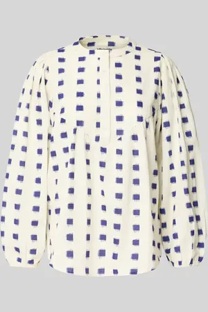 Lollys Laundry Bluzka o kroju regular fit z bufiastymi rękawami model ‘Sima’