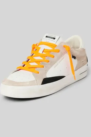 Crime london Sneakersy z obszyciem w kontrastowym kolorze model ‘DELUXE’